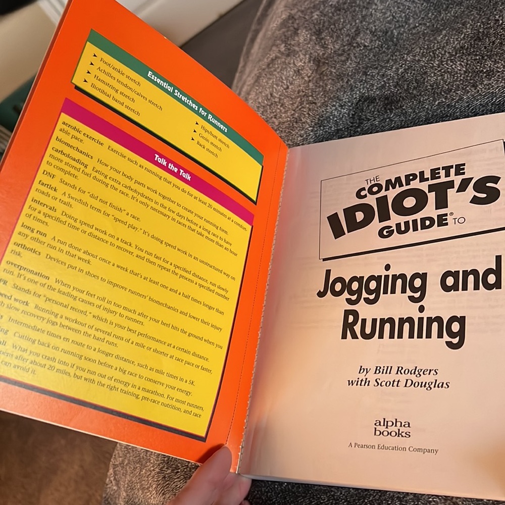 THE COMPLETE IDIOT”S GUIDE JOGGING AND RUNNING PAPER BACK BOOK - Picture 7 of 16